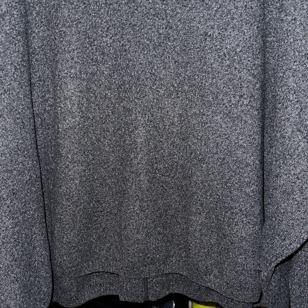 Nordstrom Halogen Charcoal Gray Full-Zip Knit lightweight Jacket - Picture 12 of 15